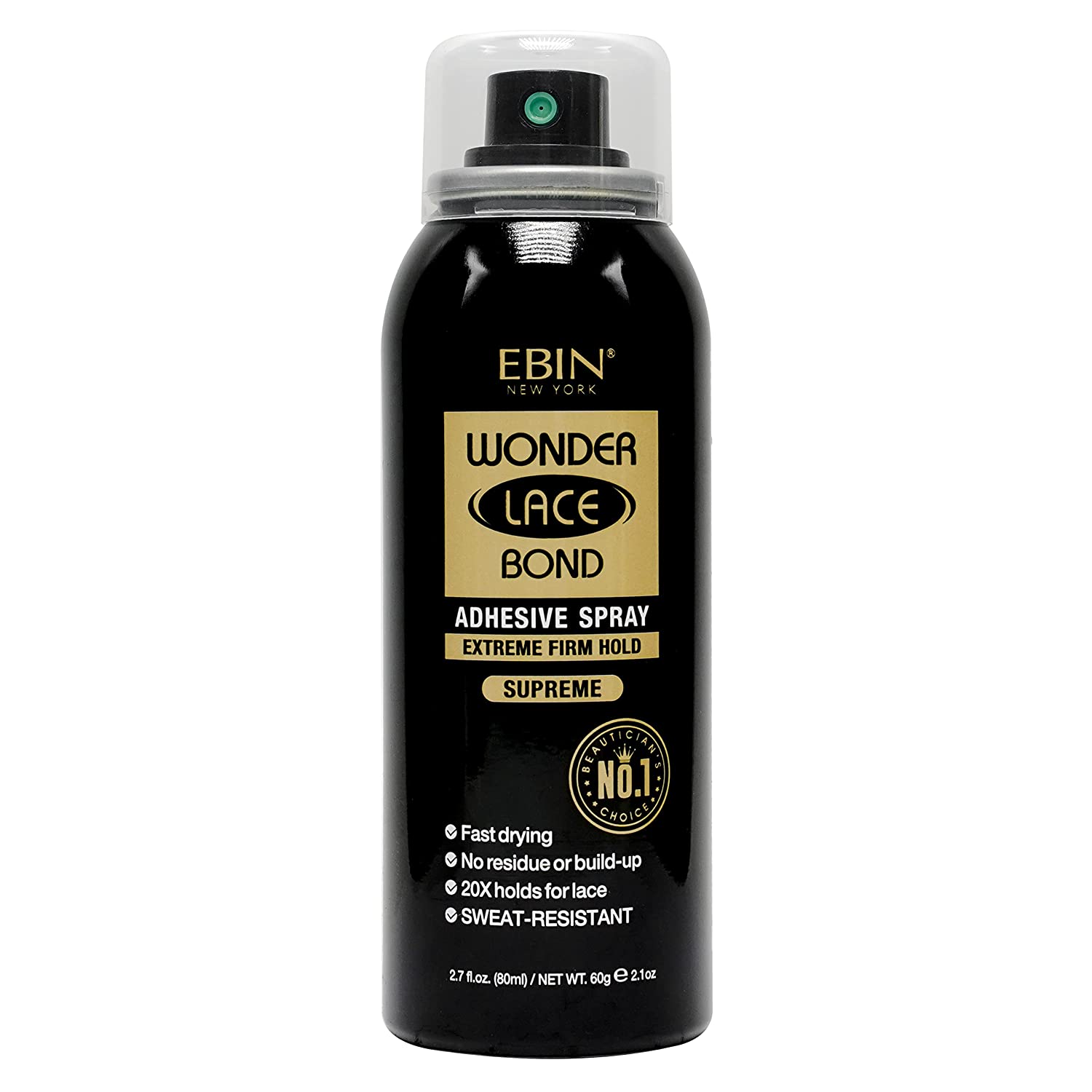 EBIN New York Wonder Lace Bond Adhesive Spray Supreme Hold - Choose Size